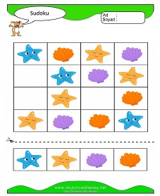 Sudoku Çocuk Bulmacaları